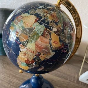 Item 2 - Macheli Tabletop Authentic Semi Precious Gemstone Globe. I have 2 more!